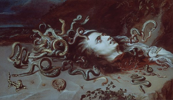 RUBENS PETRUS PAULUS 1577/1640
CABEZA DE MEDUSA
VIENA, KUNSTHISTORISCHES MUSEUM
AUSTRIA