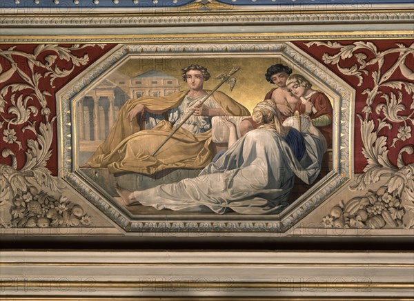 RIBERA CARLOS L 1815/91
GABINETE MINISTROS-TECHO-"ALEGORIA MINISTERIOS"DET DEPARTAMENTOS COMERCIO, INSTRUCCION Y OBRAS PUBLI
MADRID, CONGRESO DE LOS DIPUTADOS-PINTURA
MADRID
This image is not downloadable. Contact us for the high res.