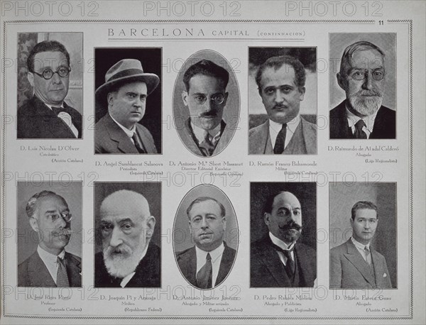D'OLWER- J RIERA-PI Y ARSUAGA-A SAMBLANCAT-A SBERT-A JIMENEZ- P RAHOLA-R FRANCO-M ESTEVE-R ALADAL(BA
MADRID, CONGRESO DE LOS DIPUTADOS-BIBLIOTECA
MADRID
This image is not downloadable. Contact us for the high res.