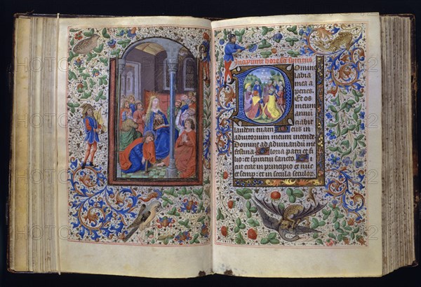 LIBRO DE HORAS AL USO DE ROMA-FLANDES S XV-IZQ:PENTECOSTES-DCHA ASUNCION
MADRID, CONGRESO DE LOS DIPUTADOS-BIBLIOTECA
MADRID
This image is not downloadable. Contact us for the high res.