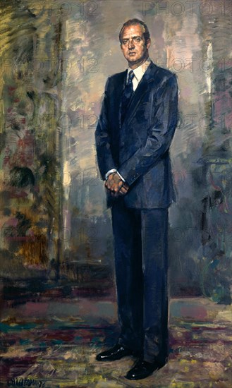 Macarron, Portrait of King Juan Carlos of Spain