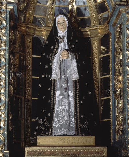 ROLDAN LUISA(ROLDANA) 1654-1704
DOLOROSA - ESCULTURA BARROCA- S XVII
SISANTE, MONASTERIO DE NUESTRO PADRE JESUS
CUENCA