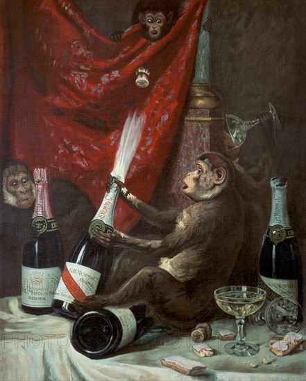 CREMNITRA MAX
CARTEL DE CHAMPAGNE "G.H.MUMM & Co"