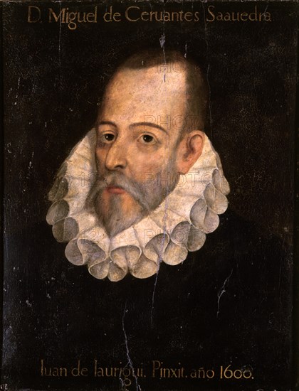 Jauregui, Portrait of Miguel de Cervantes Saavedra