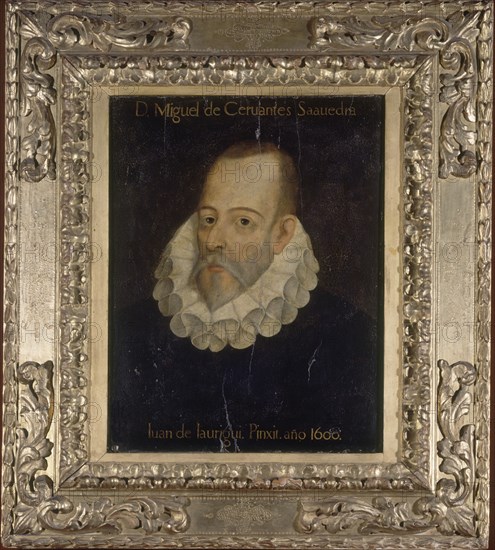 Jauregui, Portrait de Miguel de Cervantes Saavedra