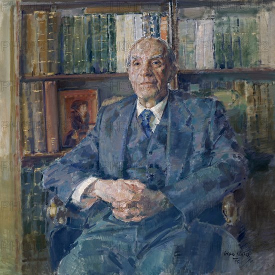 GRAU SANTOS JULIAN
RAFAEL LAPESA MELGAR ( 1908-      ) O/L 1995.
MADRID, ACADEMIA DE LA LENGUA
MADRID

This image is not downloadable. Contact us for the high res.