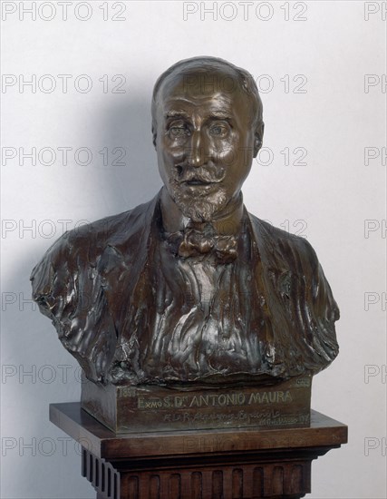 BENLLIURE MARIANO 1862/1947
BUSTO DE ANTONIO MAURA (1853-1925)/ H. 1905
MADRID, ACADEMIA DE LA LENGUA
MADRID

This image is not downloadable. Contact us for the high res.