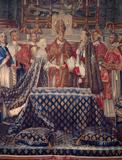 Le mariage de Louis XIV et de Marie-Thérèse à Saint-Jean de Luz le 9 juin 1660