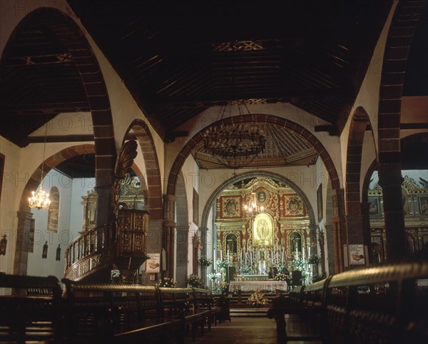 INTERIOR DE LA IGLESIA PARROQUIAL DE LOS LLANOS DE ARIADNE
LOS LLANOS, IGLESIA PARROQUIAL
LA PALMA