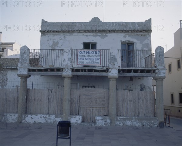 CASA DEL CABLE - CENTRO DE CONEXION CON LAS ISLAS BALEARES - PROXIMO MUSEO MARITIMO-
JAVEA, EXTERIOR
ALICANTE