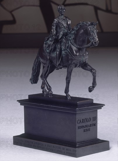 MENA JUAN PASCUAL DE (ATRIB)
ESCULTURA ECUESTRE DE CARLOS III - 1778 - REDUCCION REALIZADA POR EDUARDO ZANCADA Y MIGUEL A. RODRIG
MADRID, SENADO-PINTURA
MADRID