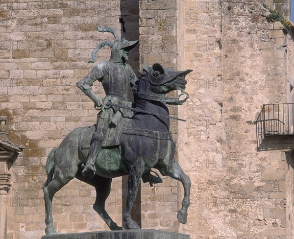 RUMSEY-HARRIMAN
MONUMENTO A FRANCISCO PIZARRO - ESCULTURA ECUESTRE - 1927
TRUJILLO, EXTERIOR
CACERES
This image is not downloadable. Contact us for the high res.