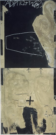 TAPIES ANTONI 1923-
DIPTIC 2 + 3 - 1996 - 250 X 600 cm - Tec Mixta/Madera
MADRID, GALERIA SOLEDAD LORENZO
MADRID