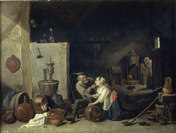 Teniers (le jeune), . Agrandir l'image pour obtenir une légende plus complète.