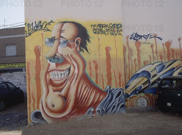 GRAFFITI CON DEDICATORIA - 1999
COLMENAR VIEJO, EXTERIOR
MADRID