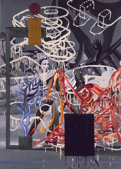 SALLE DAVID 1952-
THE FOREST - 1992 - 218 X 156 CM - OLEO/ACRILICO/LIENZO
MADRID, GALERIA SOLEDAD LORENZO
MADRID