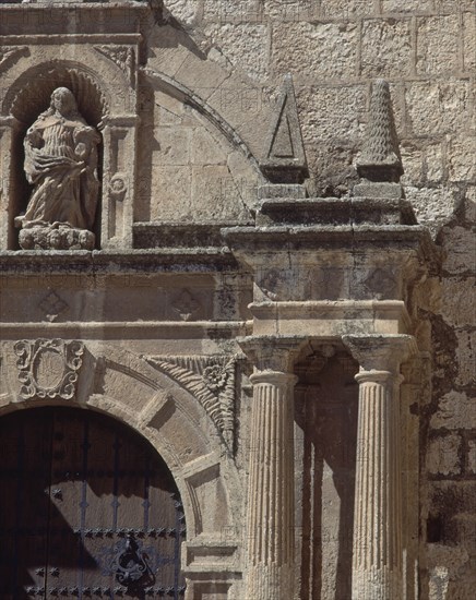 DETALLE DE LA PORTADA RENACENTISTA DE LA IGLESIA DEL SALVADOR S XVI
RODA LA, EXTERIOR
ALBACETE