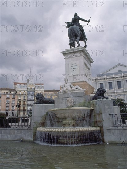 Tacca, Statue équestre de Philippe IV