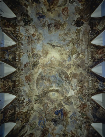 GIORDANO LUCA 1632/1705
DET- FRESCOS DE LA BOVEDA - HISTORIA DEL TOISON DE ORO 1699- ALEGORIA DE LA MONARQUIA
MADRID, CASON RETIRO
MADRID
This image is not downloadable. Contact us for the high res.