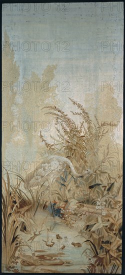 GABE NICOLAS EDUARDO 1814-1865
TAPIZ - FABULA DE LA GARZA Y LAS RANAS
MADRID, BANCO DE ESPAÑA-COLECCIÓN ARTE
MADRID