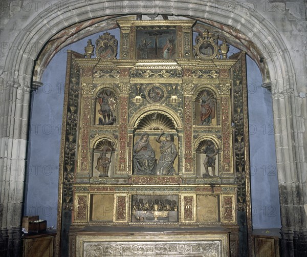 JOLY GABRIEL
CAPILLA DE LA ANUNCIACION - RETABLO PLATERESCO S XVI
JACA, CATEDRAL
HUESCA