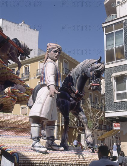 FALLA EN LAS FIESTAS DE SAN JOSE
DENIA, FALLAS DEL 2000
ALICANTE
This image is not downloadable. Contact us for the high res.