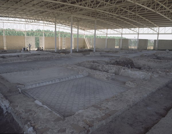 YACIMIENTO ARQUEOLOGICO - MOSAICOS ROMANOS DE LA VILLA DE MATERNO CINEGIO - S IV
CARRANQUE, VILLA ROMANA
TOLEDO