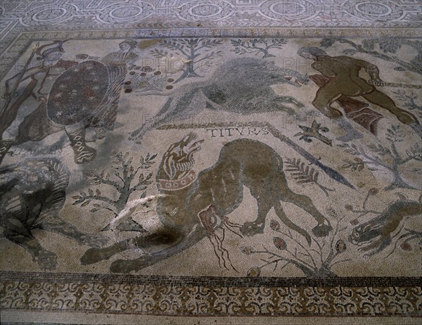 MUERTE DE ADONIS- MARTE Y VENUS- MOSAICO DE LA VILLA DE MATERNO CINEGIO - S IV
CARRANQUE, VILLA ROMANA
TOLEDO