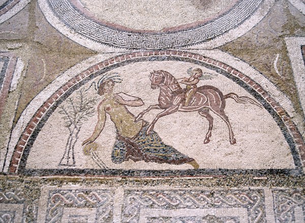 AMIMONE Y CUPIDO - MOSAICO DE LA VILLA DE MATERNO CINEGIO - S IV
CARRANQUE, VILLA ROMANA
TOLEDO