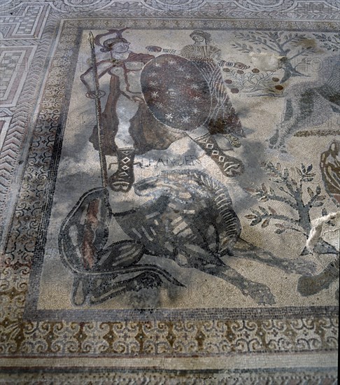 MUERTE DE ADONIS- DET MARTE Y VENUS - MOSAICO DE LA VILLA DE MATERNO CINEGIO - S IV
CARRANQUE, VILLA ROMANA
TOLEDO
This image is not downloadable. Contact us for the high res.