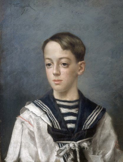 VAAMONDE JOAQUIN 1872-1900
RETRATO DE Dª HERNANDO FITZ-JAMES STUART Y FALCO- DUQ DE PEÑARANDA DE DUERO-1895-PASTEL/PAPEL- 59x44
MADRID, COLECCION DUQUES DE ALBA
MADRID
This image is not downloadable. Contact us for the high res.