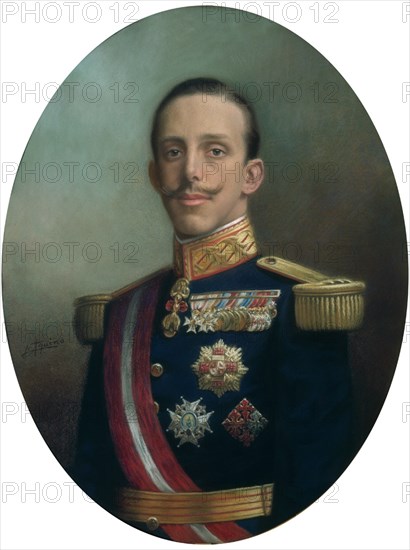 AQUINO Y LOSADA NICOLAS
ALFONSO XIII REY DE ESPAÑA - OVALO - 82x63 - PASTEL
MADRID, SENADO-PINTURA
MADRID

This image is not downloadable. Contact us for the high res.