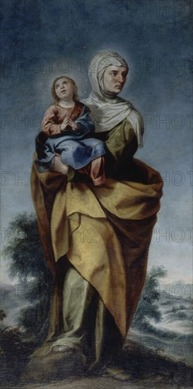 CANO ALONSO 1601/1667
SANTA ISABEL Y SAN JUAN - RETABLO DEL NIÑO JESUS
GETAFE, IGLESIA DE SANTA MARIA MAGDALENA
MADRID
