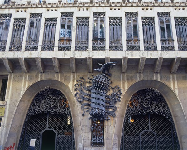 Gaudi, Guell Palace in Barcelona