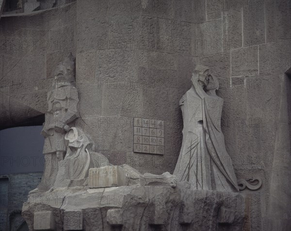 SUBIRACHS JOSE MARIA
ESCULTURAS DE LA FACHADA DE LA PASION- PRENDIMIENTO DE CRISTO- BESO DE JUDAS - S XX
BARCELONA, SAGRADA FAMILIA
BARCELONA