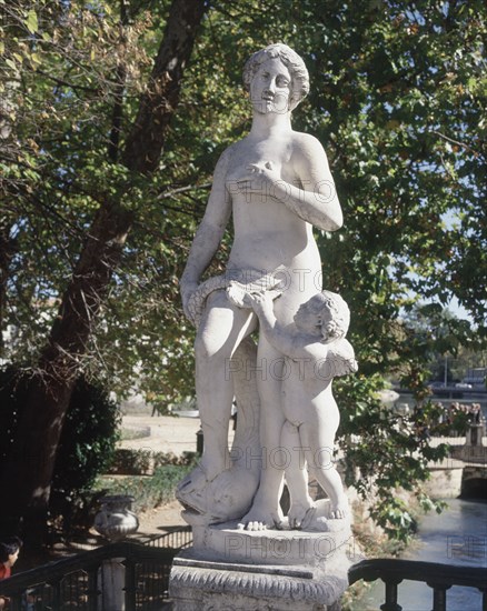 ALGARDI ALESSANDRO 1602/54
ESCULTURA DE VENUS EN EL JARDIN DE LAS ESTATUAS - S XVII
ARANJUEZ, JARDINES REALES
MADRID