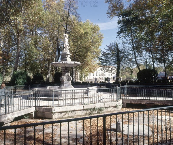 ALGARDI ALESSANDRO 1602/54
FUENTE DE HERCULES Y LA HIDRA EN EL JARDIN DE LAS ESTATUAS- S XVII
ARANJUEZ, JARDINES REALES
MADRID
