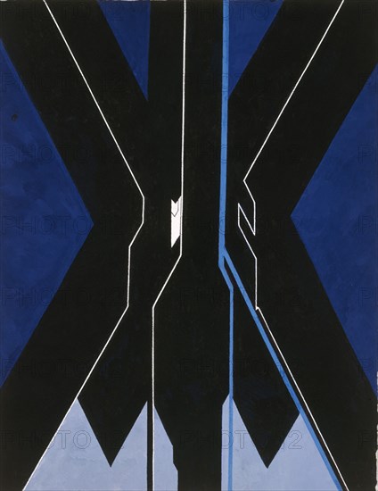 PALAZUELO PABLO 1916-
NEXO II - 2001 - GOUACHE/PAPEL RICHARD DE BAS
MADRID, GALERIA SOLEDAD LORENZO
MADRID