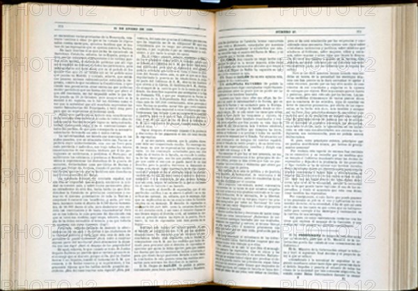 Discussion au Sénat d'une motion (...) pendant la Guerre Civile
Journal de la session du 22 janvier 1839