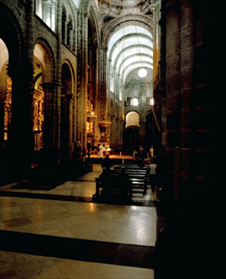 INTERIOR - NAVE DEL CRUCERO
SANTIAGO DE COMPOSTELA, CATEDRAL
CORUÑA

This image is not downloadable. Contact us for the high res.