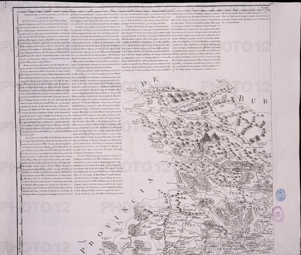 LOPEZ TOMAS 1730/1802
MAPA DE LA PROVINCIA DE SORIA - 1783 - (PARTE SEGUNDA)
MADRID, BIBLIOTECA NACIONAL MAPAS
MADRID