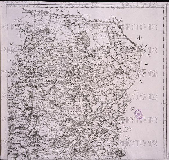 LOPEZ TOMAS 1730/1802
MAPA DE LA PROVINCIA DE SORIA - 1783 - (PARTE TERCERA)
MADRID, BIBLIOTECA NACIONAL MAPAS
MADRID
This image is not downloadable. Contact us for the high res.