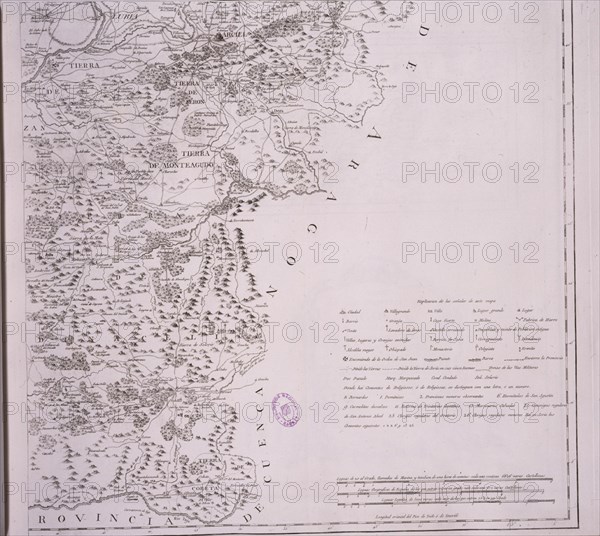 LOPEZ TOMAS 1730/1802
MAPA DE LA PROVINCIA DE SORIA - 1783 - (PARTE CUARTA)
MADRID, BIBLIOTECA NACIONAL MAPAS
MADRID
This image is not downloadable. Contact us for the high res.