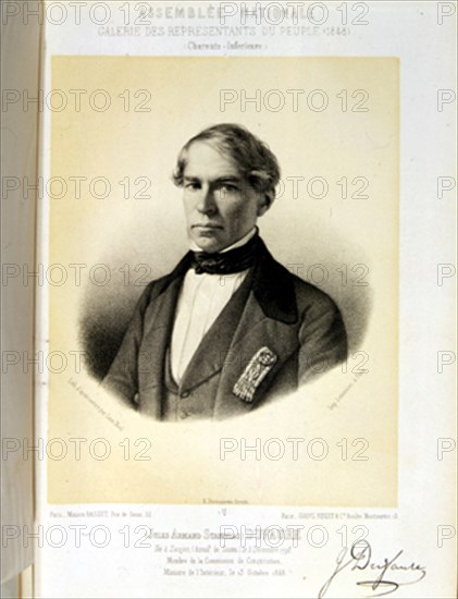 NOEL LEON
JULES ARMAND DUFAURE - REPRESENTANTE DE LA ASAMBLEA NACIONAL FRANCESA DE 1848 - LITOGRAFIA S XIX
MADRID, COLECCION PARTICULAR
MADRID