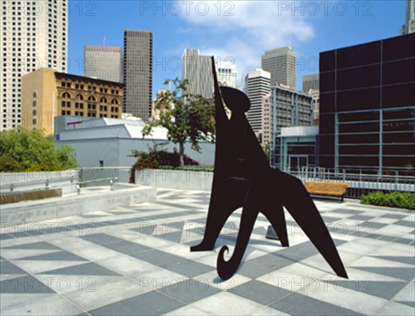 CALDER ALEXANDER 1898/1976
SABOT  - 1963
SAN FRANCISCO-CALIFORNIA, YERBA BUENA GARDENS
EEUU