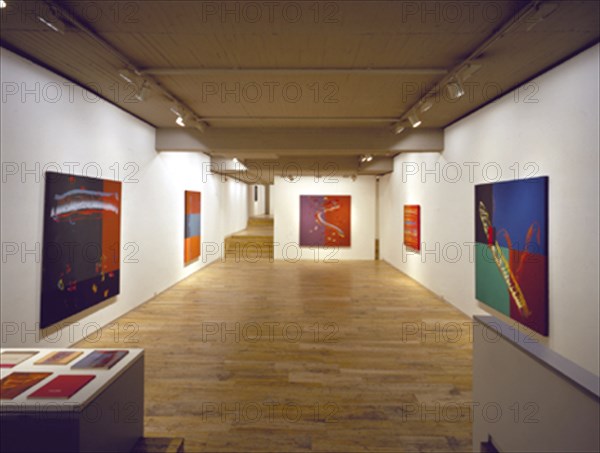 BROTO JOSE MANUEL 1949/
INTERIOR DE LA SALA DE EXPOSICIONES - 2001
MADRID, GALERIA SOLEDAD LORENZO
MADRID