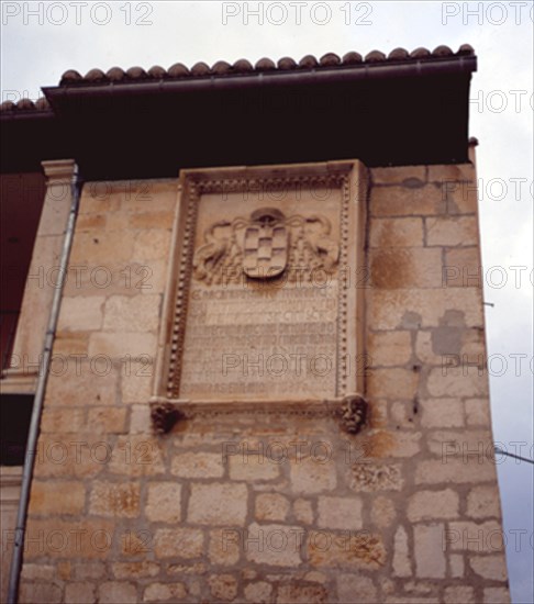 EXTERIOR - ESCUDO DEL CARDENAL CISNEROS EN LA FACHADA- S XVI
TORRELAGUNA, AYUNTAMIENTO
MADRID