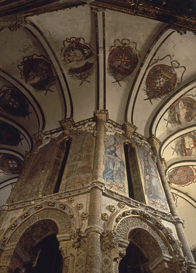 INTERIOR DE LA IGLESIA - S XII MODIFICADA EN EL S XVI - ROTONDA DE LOS TEMPLARIOS - CORO ACTUAL
TOMAR, CONVENTO DEL SANTO CRISTO
PORTUGAL

This image is not downloadable. Contact us for the high res.