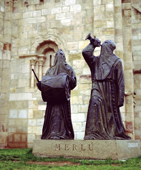 PEDRERO ANTONIO 1939/
MONUMENTO AL MERLU O A LA COFRADIA DE JESUS DE NAZARERO -1996 - BRONCE PATINADO
ZAMORA, EXTERIOR
ZAMORA