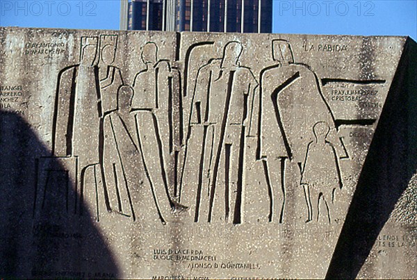 VAQUERO PALACIOS/VAQUERO TURCIOS
MONUMENTO AL DESCUBRIMIENTO DE AMERICA EN LOS JARDINES DEL DESCUBRIMIENTO-PLAZA DE COLON-1977
MADRID, EXTERIOR
MADRID